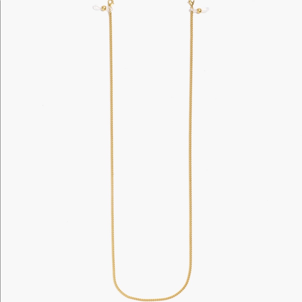 Madewell Curb Chain Convertible Face Mask Lanyard - Picture 4 of 5